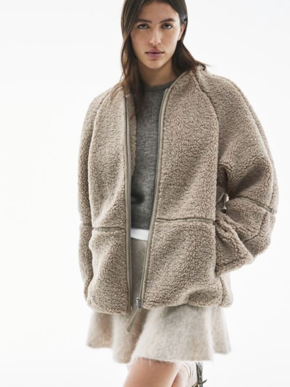 H&M Teddy Fleece Jacket